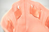 Authentic GUCCI Vintage Shoulder Drawstring Bag Purse Satin Pink 5786K