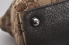 Authentic GUCCI Eclipse Shoulder Hand Bag GG Canvas Leather 120837 Brown 5787I