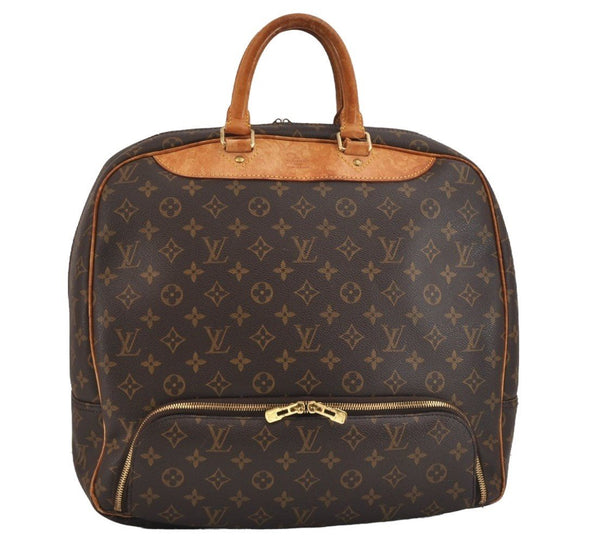 Authentic Louis Vuitton Monogram Evasion PM Boston Travel Bag M41443 LV 5787J