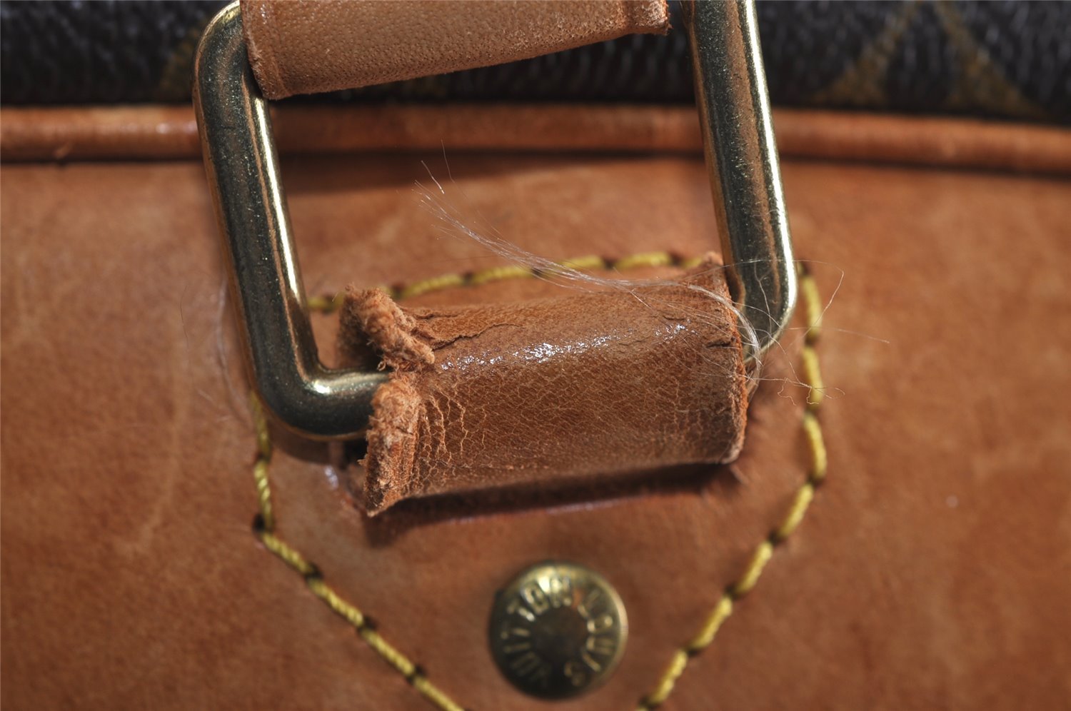 Authentic Louis Vuitton Monogram Evasion PM Boston Travel Bag M41443 LV 5787J