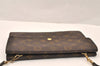 Auth Louis Vuitton Monogram Pochette Double Rabat Shoulder Bag M51815 LV 5787K