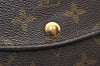 Auth Louis Vuitton Monogram Pochette Double Rabat Shoulder Bag M51815 LV 5787K