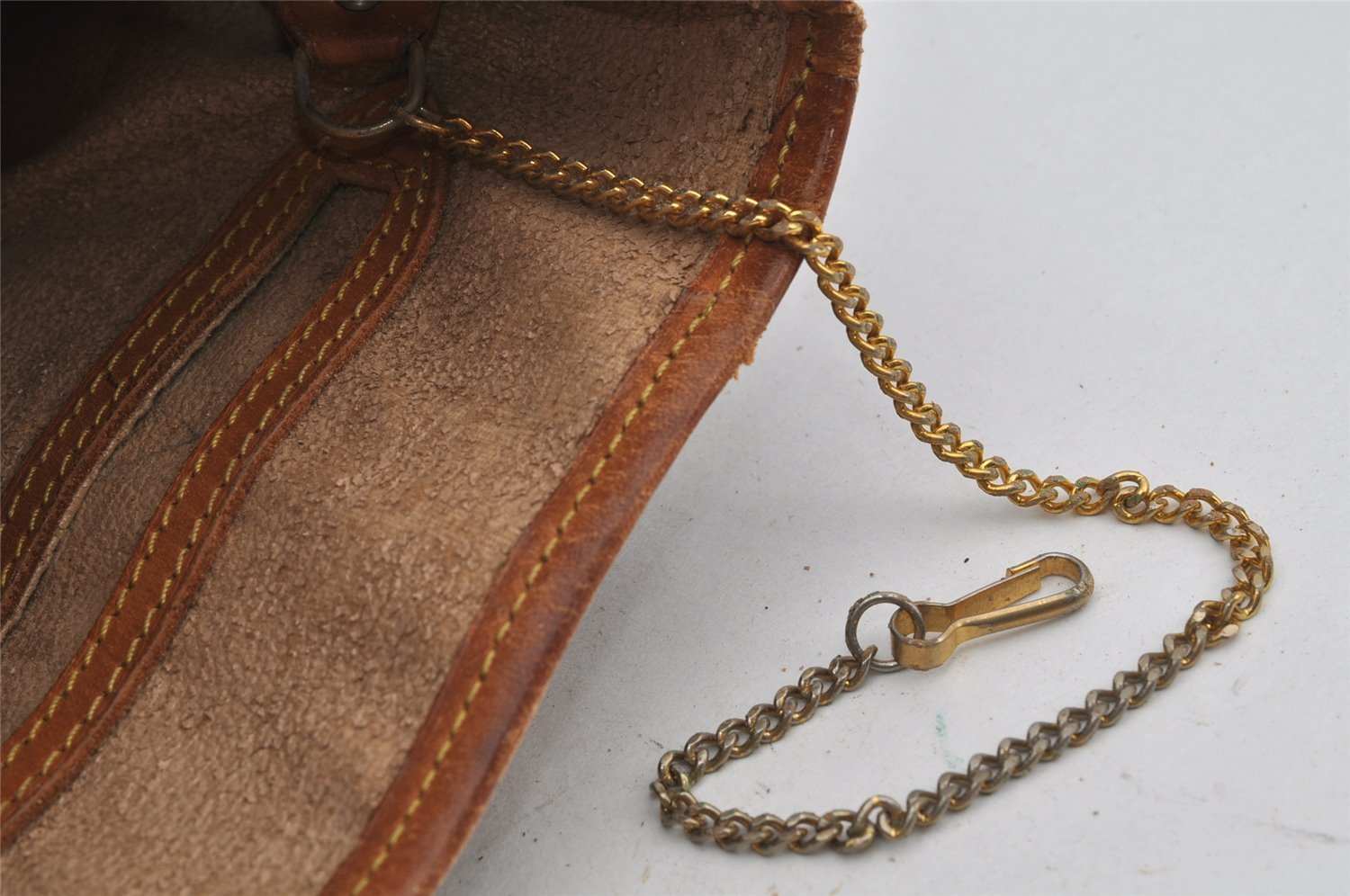 Authentic Louis Vuitton Monogram Bucket PM Shoulder Tote Bag M42238 Junk 5788J