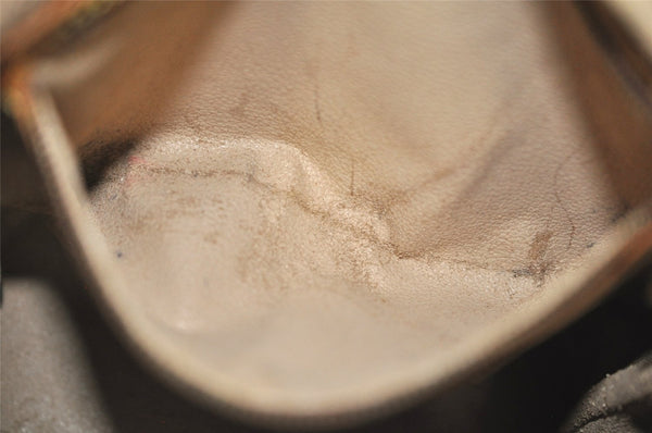 Authentic Louis Vuitton Monogram Bucket PM Shoulder Tote Bag M42238 Junk 5788J