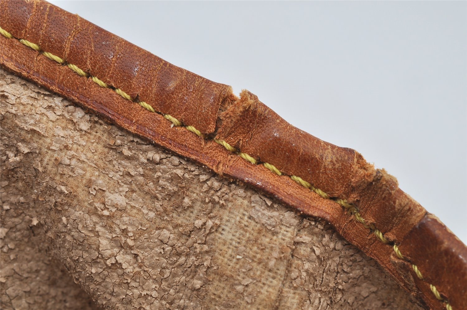 Authentic Louis Vuitton Monogram Bucket PM Shoulder Tote Bag M42238 Junk 5788J