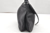 Authentic PRADA Vintage Leather Nappa Shoulder Bag Purse Black 5788K