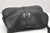 Authentic PRADA Vintage Leather Nappa Shoulder Bag Purse Black 5788K