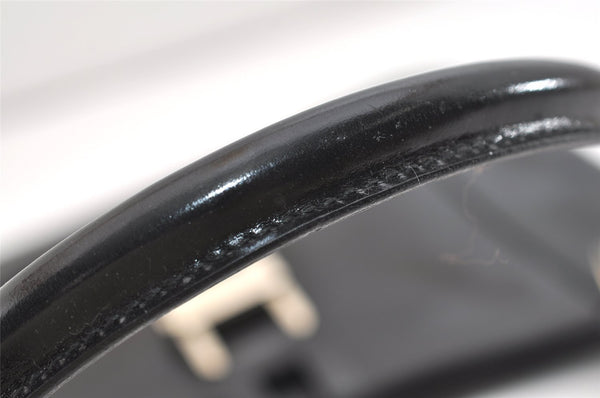 Authentic GUCCI Vintage Shoulder Hand Bag Purse Leather 0014150 Black 5789J