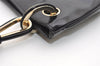 Authentic GUCCI Vintage Shoulder Hand Bag Purse Leather 0014150 Black 5789J