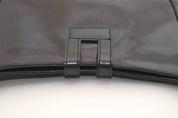 Authentic GUCCI Vintage Shoulder Hand Bag Purse Leather 0014150 Black 5789J