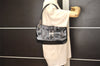 Authentic GUCCI Vintage Shoulder Hand Bag Purse Leather 0014150 Black 5789J