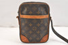 Authentic Louis Vuitton Monogram Danube Shoulder Cross Bag M45266 Junk 5789K