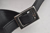 Authentic GUCCI Jackie Shoulder Hand Bag GG Canvas Leather 0013306 Black 5790J