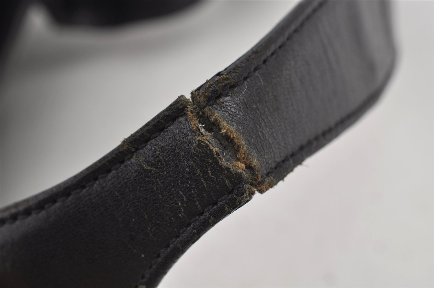 Authentic GUCCI Jackie Shoulder Hand Bag GG Canvas Leather 0013306 Black 5790J