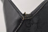 Authentic GUCCI Jackie Shoulder Hand Bag GG Canvas Leather 0013306 Black 5790J