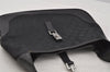 Authentic GUCCI Jackie Shoulder Hand Bag GG Canvas Leather 0013306 Black 5790J