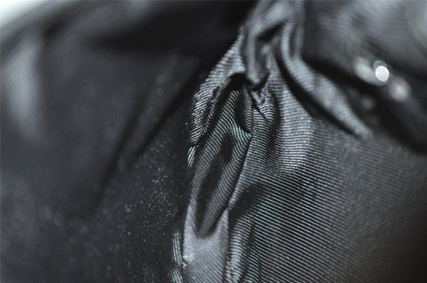 Authentic GUCCI Jackie Shoulder Hand Bag GG Canvas Leather 0013306 Black 5790J