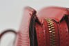 Auth Louis Vuitton Epi Saint Jacques Shopping Shoulder Bag Red M52267 LV 5791I