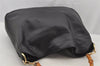 Authentic GUCCI Bamboo 2Way Shoulder Tote Bag Leather 0011577 Black 5792J