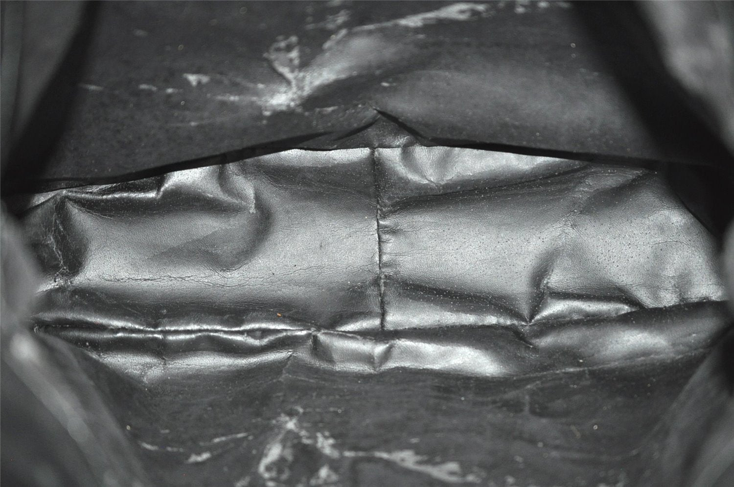 Authentic GUCCI Bamboo 2Way Shoulder Tote Bag Leather 0011577 Black 5792J