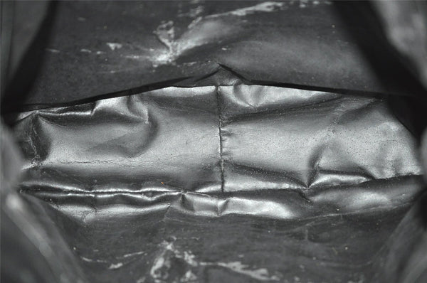 Authentic GUCCI Bamboo 2Way Shoulder Tote Bag Leather 0011577 Black 5792J