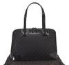 Authentic GUCCI Shoulder Hand Bag Purse GG Canvas Enamel 0021122 Black 5793K