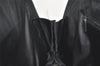 Authentic GUCCI Shoulder Hand Bag Purse GG Canvas Enamel 0021122 Black 5793K