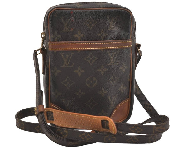 Authentic Louis Vuitton Monogram Danube Shoulder Cross Body Bag M45266 LV 5794J