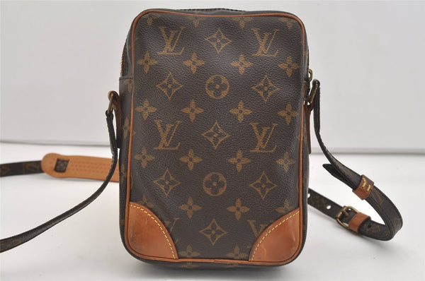 Authentic Louis Vuitton Monogram Danube Shoulder Cross Body Bag M45266 LV 5794J