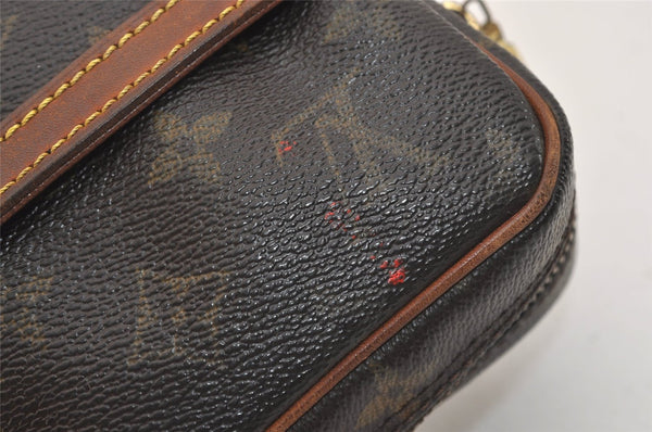 Authentic Louis Vuitton Monogram Danube Shoulder Cross Body Bag M45266 LV 5794J