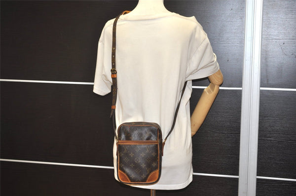 Authentic Louis Vuitton Monogram Danube Shoulder Cross Body Bag M45266 LV 5794J