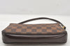 Authentic Louis Vuitton Damier Navona Hand Bag Pouch Purse N51983 LV 5794K