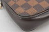 Authentic Louis Vuitton Damier Navona Hand Bag Pouch Purse N51983 LV 5794K