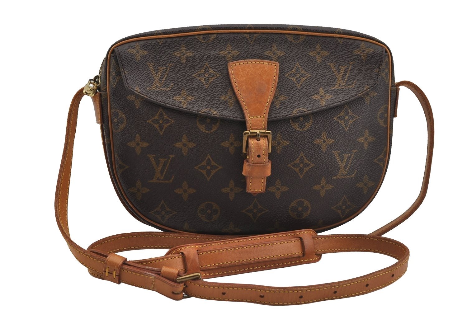 Authentic Louis Vuitton Monogram Jeune Fille PM M51227 Shoulder Cross Bag 5797J