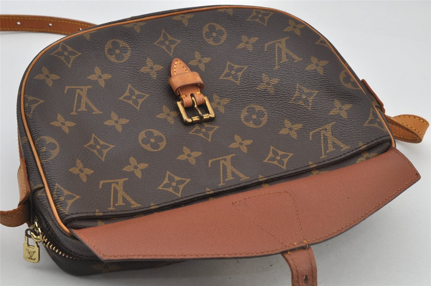 Authentic Louis Vuitton Monogram Jeune Fille PM M51227 Shoulder Cross Bag 5797J