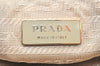 Authentic PRADA Nylon Tessuto Leather Shoulder Hand Bag Purse White 5797K