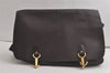 Authentic Louis Vuitton Taiga Dersou Shoulder Cross Bag Purple M30166 LV 5799K