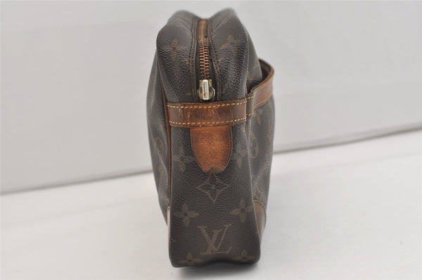 Authentic Louis Vuitton Monogram Compiegne 28 Clutch Hand Bag M51845 Junk 5800J