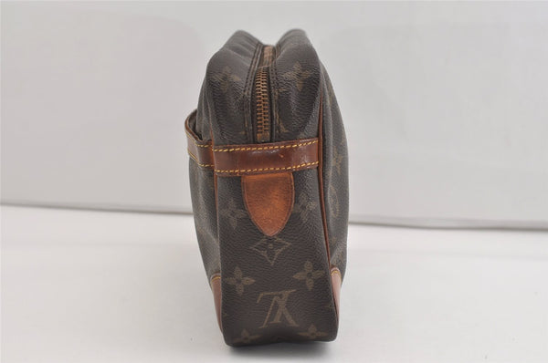 Authentic Louis Vuitton Monogram Compiegne 28 Clutch Hand Bag M51845 Junk 5800J