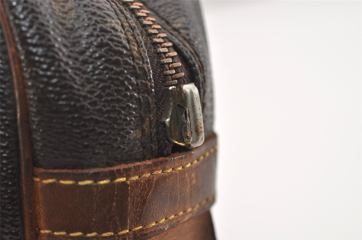 Authentic Louis Vuitton Monogram Compiegne 28 Clutch Hand Bag M51845 Junk 5800J