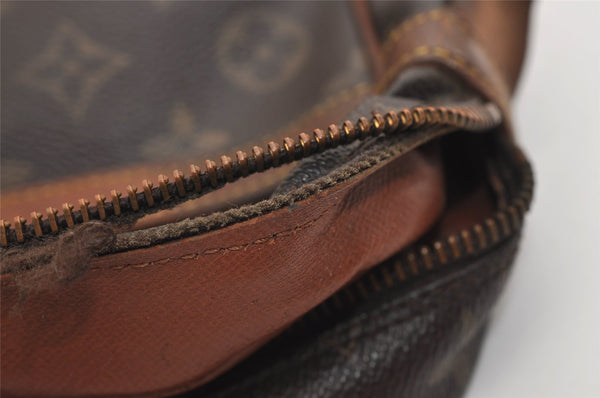 Authentic Louis Vuitton Monogram Compiegne 28 Clutch Hand Bag M51845 Junk 5800J