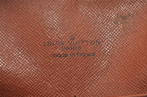 Authentic Louis Vuitton Monogram Compiegne 28 Clutch Hand Bag M51845 Junk 5800J