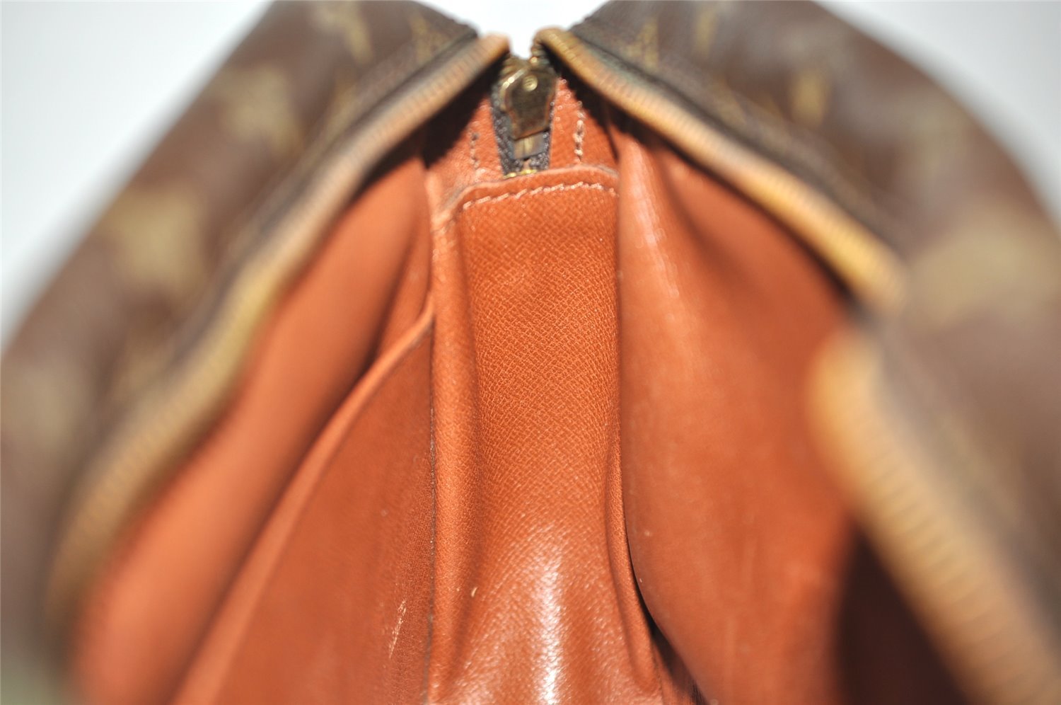 Authentic Louis Vuitton Monogram Compiegne 28 Clutch Hand Bag M51845 Junk 5800J