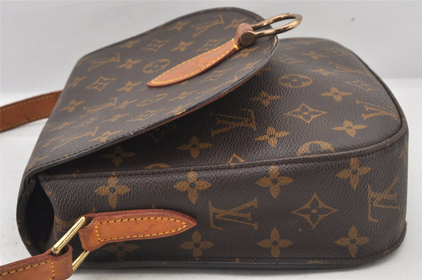 Authentic Louis Vuitton Monogram Saint Cloud GM M51242 Shoulder Cross Bag 5800K