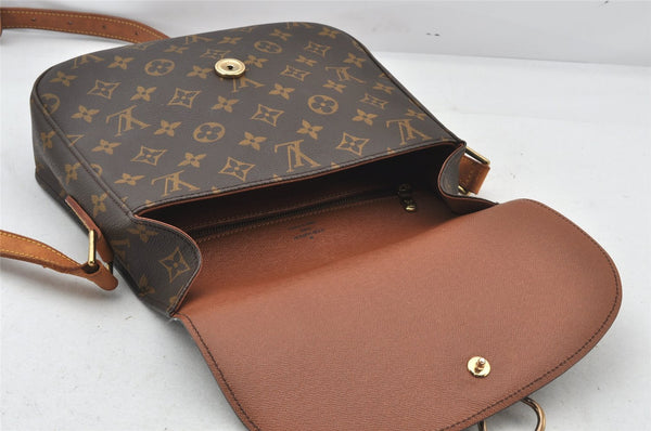 Authentic Louis Vuitton Monogram Saint Cloud GM M51242 Shoulder Cross Bag 5800K