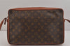 Authentic Louis Vuitton Monogram Sac Bandouliere 35 Shoulder Bag Old Model 5801J