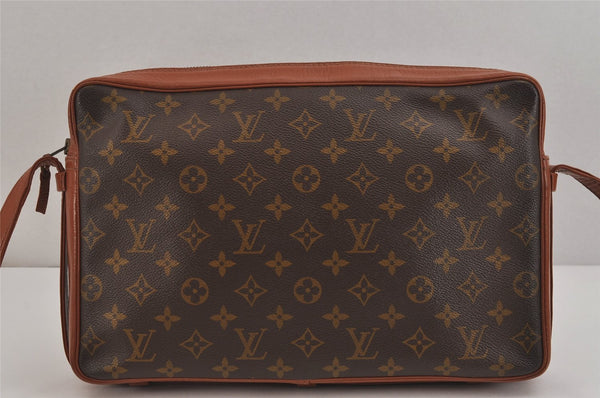 Authentic Louis Vuitton Monogram Sac Bandouliere 35 Shoulder Bag Old Model 5801J