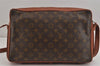 Authentic Louis Vuitton Monogram Sac Bandouliere 35 Shoulder Bag Old Model 5801J