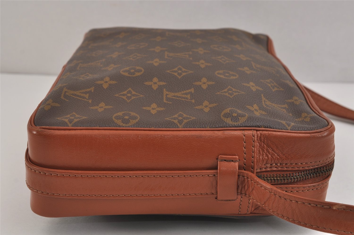 Authentic Louis Vuitton Monogram Sac Bandouliere 35 Shoulder Bag Old Model 5801J