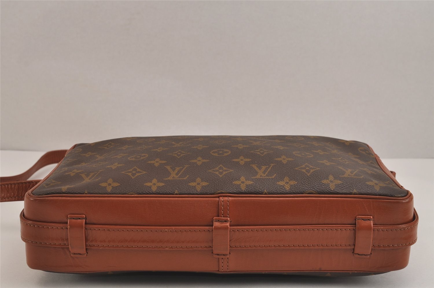 Authentic Louis Vuitton Monogram Sac Bandouliere 35 Shoulder Bag Old Model 5801J
